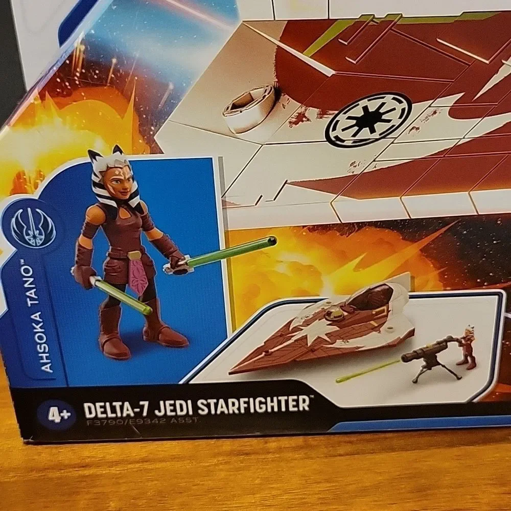 Star Wars 🎁 Mission Fleet Delta-7 Jedi Starfighter